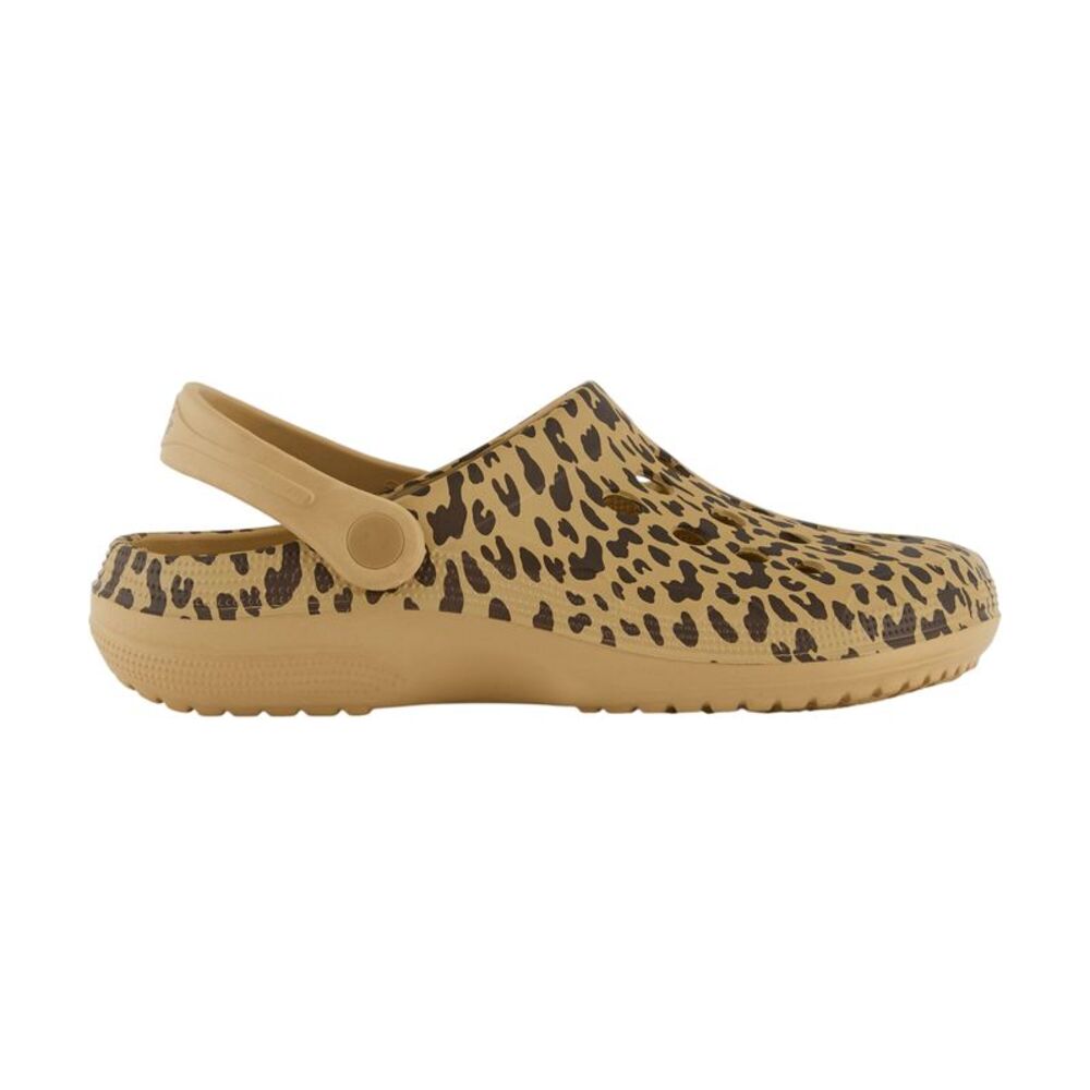 Regatta Womens/Ladies Sakari Leopard Print Clogs / Multicolored